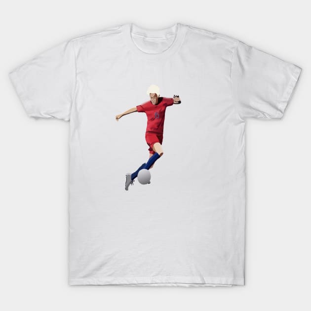 USA's Megan Rapinoe T-Shirt by Webbed Toe Design's